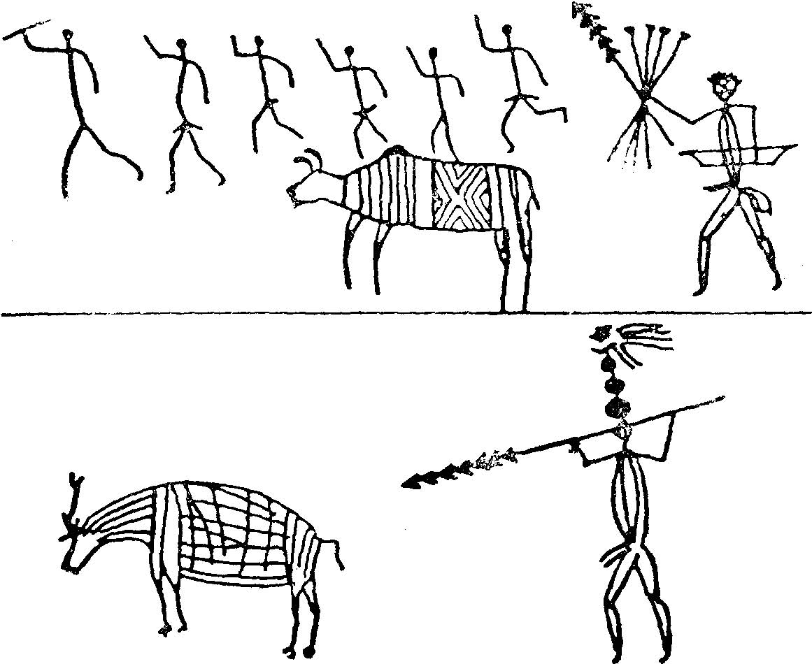 Наскальные рисунки древних людей